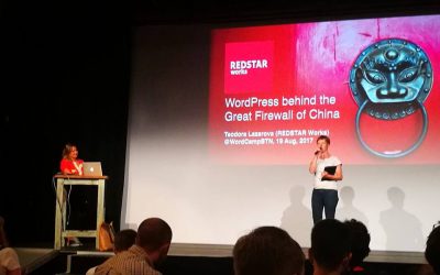 Speaking at WordCamp Brighton on the topic of WordPress in China (WCBTN)